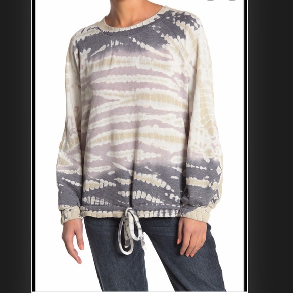 YFB by Young Fabulous & Broke Tie Dye Sweatshirt nwt - Picture 1 of 7